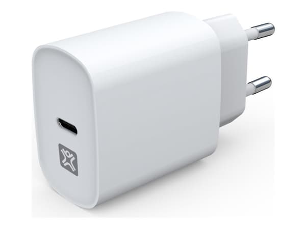XtremeMac - Strømadapter - 20 watt - PD 3.0 (24 pin USB-C) Hvit
