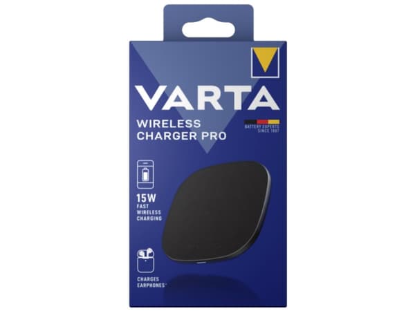 Varta - Trådløs ladepute - 15 watt - 2 A - PD