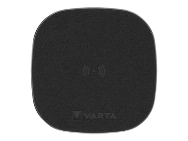 Varta - Trådløs ladepute - 15 watt - 2 A - PD Sort