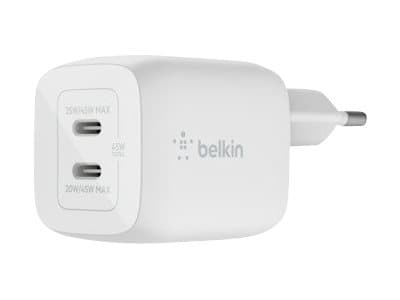 Chargeur secteur USB-C BoostCharge (20 W) BELKIN avec câble USB-C vers