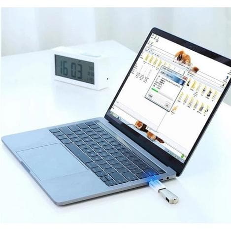 USB-C-sovitin – USB-C (uros) USB-tyyppiin A (naaras) 3.0