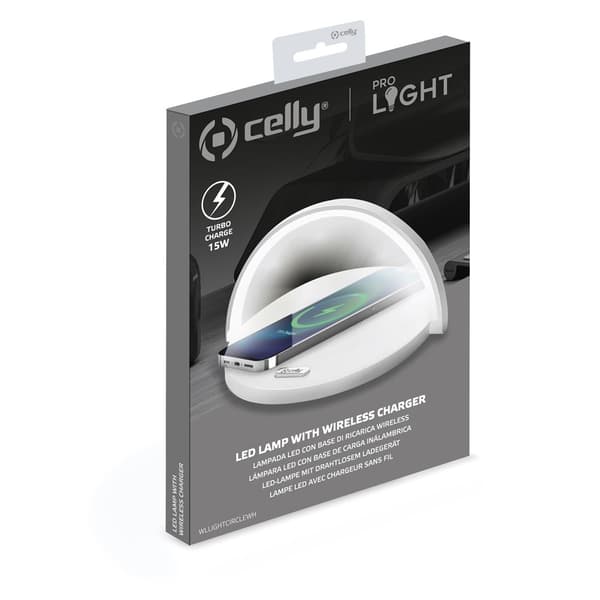 Celly ProLight LED Lamp Wireless Charger