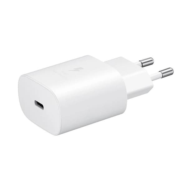 Samsung Original 25W Snabbladdare USB-C väggladdare Hvid