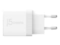 Miniatyrbilde 4 av 5: j5create JUP1420 - Strømadapter - 20 watt - 3 A - Fast Charge, PD 3.0 (24 pin USB-C) - hvit - Nord-Amerika - for Apple iPhone 12