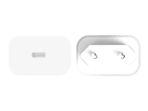 j5create JUP1420 - Strømadapter - 20 watt - 3 A - Fast Charge, PD 3.0 (24 pin USB-C) - hvit - Nord-Amerika - for Apple iPhone 12