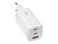 Miniatyrbild 1 av 5: iBOX C-65 - Strömadapter - 65 Watt - 5 A - PD 3.0, Apple 2.4A, Apple Fast Charge, Huawei Fast Charge, SCP, AFC, QC 3.0, QC 4.0+ - 3 utdatakontakter (
