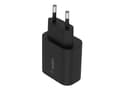 Miniatyrbilde 2 av 5: Belkin BoostCharge - Strømadapter - PPS-teknologi - 25 watt - PD 3.0, Fast Charge (24 pin USB-C) - svart