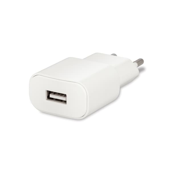 Forever vægoplader USB 2A TC-01 + iPhone 8-pin kabel - Hvid