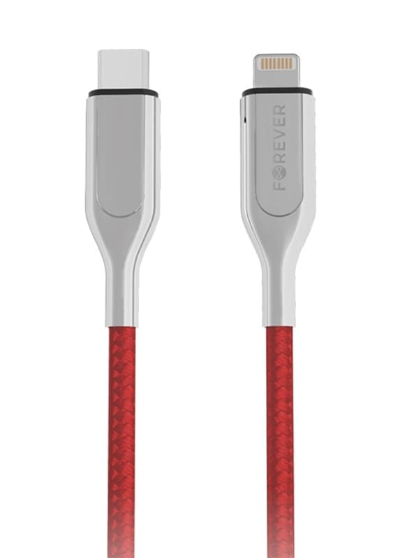 Forever Core - USB-C/Lightning (3A) MFI, 1,5 m
