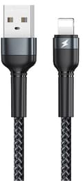 Miniatyrbild 2 av 2: Remax Flätad USB-A till Lightning 2.4A, 1m