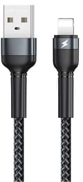 Miniatyrbild 1 av 2: Remax Flätad USB-A till Lightning 2.4A, 1m