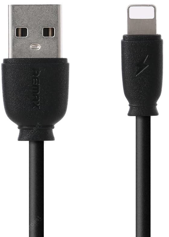Remax Lightning-opladerkabel 2,1A, 1 m