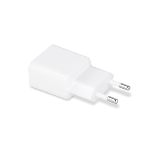 MXTC-01 USB-väggladdare Fast Charge (5V 2,1A), Vit