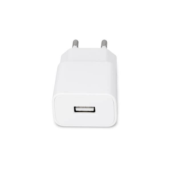 MXTC-01 USB-väggladdare Fast Charge (5V 2,1A), Vit
