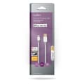 Miniatyrbillede 5 af 5: Nedis Lightning Kabel | USB 2.0 | Apple Lightning 8-pin | USB-A Han | 480 Mbps | Guldplateret | 2.00 m | Runde | PVC | Grå / Hvid | Box