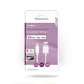 Miniatyrbillede 5 af 5: Nedis Lightning Kabel | USB 2.0 | Apple Lightning 8-pin | USB-A Han | 480 Mbps | Nikkelplateret | 2.00 m | Runde | PVC | Hvid | Box