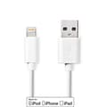 Miniatyrbillede 2 af 5: Nedis Lightning Kabel | USB 2.0 | Apple Lightning 8-pin | USB-A Han | 480 Mbps | Nikkelplateret | 2.00 m | Runde | PVC | Hvid | Box