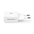 Miniatyrbillede 4 af 10: Nedis Vægoplader | 12 W | Hurtigopladningsfunktion | 1x 2.4 A A | Antal output: 1 | USB-A | Uden Kabel | Single Voltage Output | Hvid