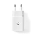Miniatyrbillede 6 af 10: Nedis Vægoplader | 12 W | Hurtigopladningsfunktion | 1x 2.4 A A | Antal output: 1 | USB-A | Uden Kabel | Single Voltage Output | Hvid