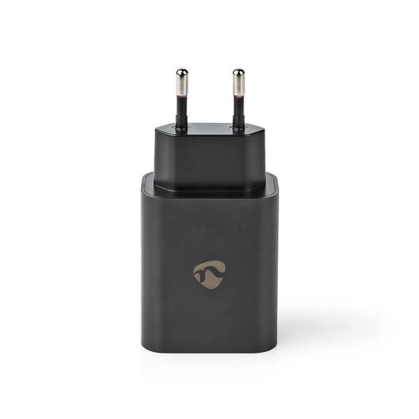 Nedis Vægoplader | 32 W | PD3.0 27W / PD3.0 30W / QC4.0 32W | Hurtigopladningsfunktion | 1.5 / 2.0 / 2.5 / 3.0 A | Antal output: 1 | USB-C™ | Automati