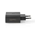 Miniatyrbillede 5 af 11: Nedis Vægoplader | 32 W | PD3.0 27W / PD3.0 30W / QC4.0 32W | Hurtigopladningsfunktion | 1.5 / 2.0 / 2.5 / 3.0 A | Antal output: 1 | USB-C™ | Automati