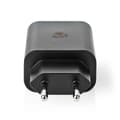 Miniatyrbillede 6 af 11: Nedis Vægoplader | 32 W | PD3.0 27W / PD3.0 30W / QC4.0 32W | Hurtigopladningsfunktion | 1.5 / 2.0 / 2.5 / 3.0 A | Antal output: 1 | USB-C™ | Automati
