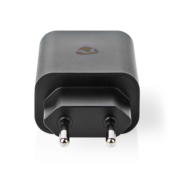 Nedis Vægoplader | 32 W | PD3.0 27W / PD3.0 30W / QC4.0 32W | Hurtigopladningsfunktion | 1.5 / 2.0 / 2.5 / 3.0 A | Antal output: 1 | USB-C™ | Automati