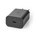 Miniatyrbillede 8 af 11: Nedis Vægoplader | 32 W | PD3.0 27W / PD3.0 30W / QC4.0 32W | Hurtigopladningsfunktion | 1.5 / 2.0 / 2.5 / 3.0 A | Antal output: 1 | USB-C™ | Automati
