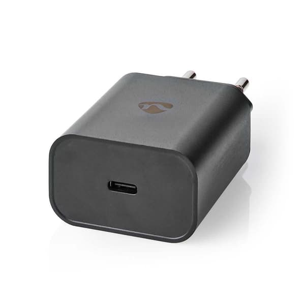 Nedis Vægoplader | 32 W | PD3.0 27W / PD3.0 30W / QC4.0 32W | Hurtigopladningsfunktion | 1.5 / 2.0 / 2.5 / 3.0 A | Antal output: 1 | USB-C™ | Automati