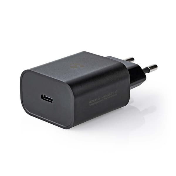 Nedis Vægoplader | 32 W | PD3.0 27W / PD3.0 30W / QC4.0 32W | Hurtigopladningsfunktion | 1.5 / 2.0 / 2.5 / 3.0 A | Antal output: 1 | USB-C™ | Automati