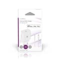 Miniatyrbilde 11 av 11: Nedis vegg lader | 20 W | PD3.0 20W | Hurtigladefunksjon | 1.67 A / 2.22 A / 3.0 A | Antall utganger: 1 | USB-C™ | Lightning 8-Pin (Løs) Kabel | 1.00