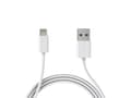 Miniatyrbillede 1 af 4: Ekstra kvalitets USB-kabel til iPhone og iPad, 1 meter (hvid)