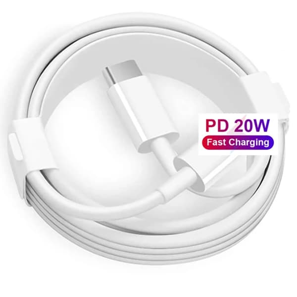 Snabbladdare iPhone Type-C Lightning 20W