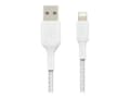 Miniatyrbilde 1 av 2: Belkin Boost Charge lynkabel flettet 3m