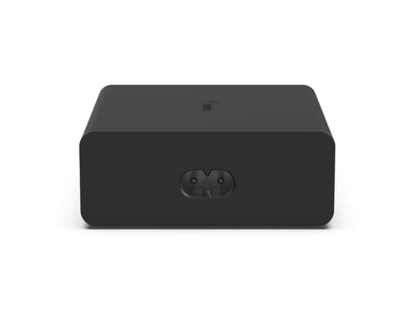 Belkin BoostCharge Pro - Strömadapter - GaN-teknik - 108 Watt - Fast Charge, PD 3.0 - 4 utdatakontakter (2 x USB, 2 x USB-C) - svart