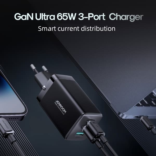 Joyroom Laddare TCG01 65W med USB-C Kabel