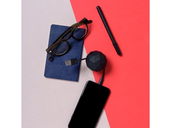 Usbepower COSMO Lightning - 1.2m Lightning cable with case - Navy