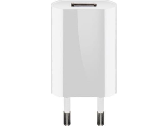 goobay - Strømadapter - 5 watt - 1 A (USB) - hvit