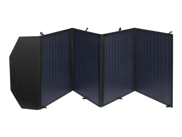Sandberg 420-81, 100 W, Yksikiteinen pii, Maa, Musta, USB A-tyyppi, USB Type-C, 22%