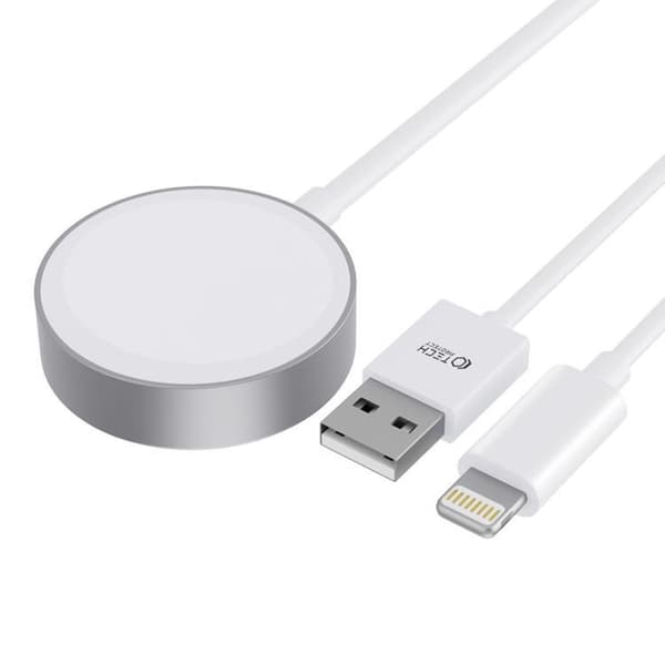 Tech-Protect Magnetic Laddare med Lightning Kabel - Vit