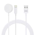 Miniatyrbild 1 av 5: Tech-Protect Magnetic Laddare med Lightning Kabel - Vit