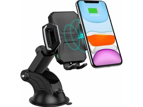Choetech T521-F, Mobiltelefon/Smarttelefon, USB Type-C, Sort, Samsung Galaxy S9, S9 Plus, S8, S8 Plus, Note 9, Note 8, S7, S7 Edge, S6 Edge+, iPhone