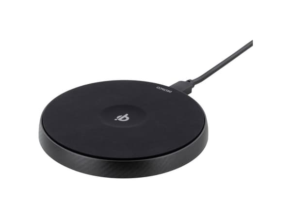 DELTACO QI-1028 - Trådløs ladematte - 10 watt - svart