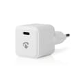 Miniatyrbilde 4 av 9: Nedis vegg lader | 30 W | PD3.0 30W | Hurtigladefunksjon | 1.5 / 2.0 / 2.5 / 3.0 A | Antall utganger: 1 | USB-C™ | Automatisk Spenning Utvalg | Hvit