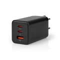 Miniatyrbillede 4 af 9: Nedis Vægoplader | 65 W | GaN | PD3.0 18W / PD3.0 20W / PD3.0 27W / PD3.0 36W / PD3.0 45W / PD3.0 60W / PD3.0 65W / QC3.0 | Hurtigopladningsfunktion |