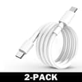 Pikkukuva 1 / 4: 2M USB-C–USB-C 100 W pikalatauskaapeli Valkoinen