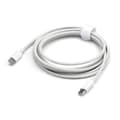 Miniatyrbild 3 av 4: 2M USB-C till USB-C 60W Snabbladdning Kabel Vit