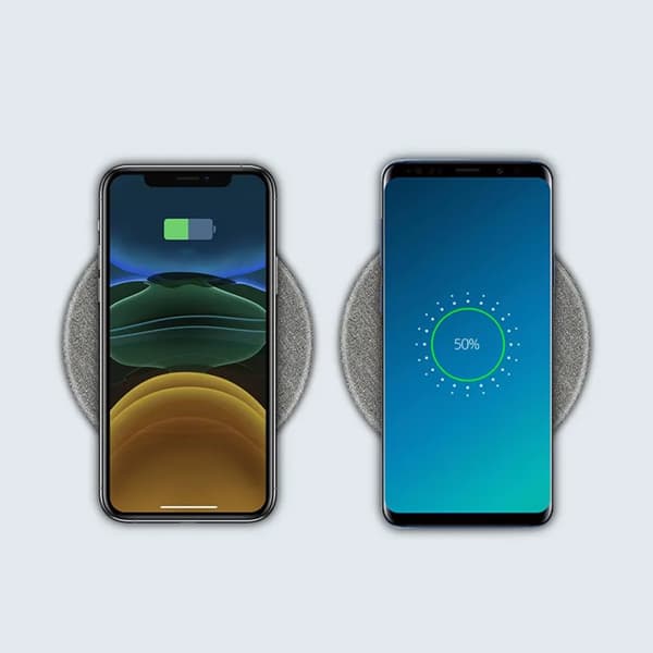 Trådlös Snabbladdare 15W USB-C - Grå