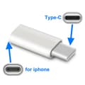 Miniatyrbild 6 av 11: Apple Lightning till USB-C Adapter (USB 3.0) PLUG AND PLAY