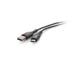 Miniatyrbild 3 av 3: C2G 1.5ft USB C to USB A Adapter Cable - USB 2.0 - 480Mbps - M/M - USB-kabel - 24 pin USB-C (hane) till USB (hane) - USB 2.0 - 50 cm - svart